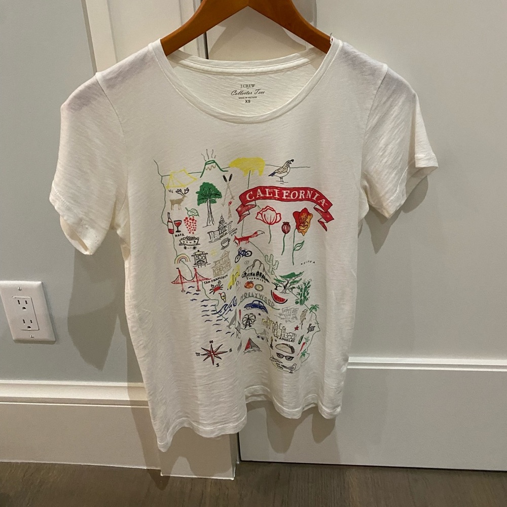 J crew collectors “California” tee